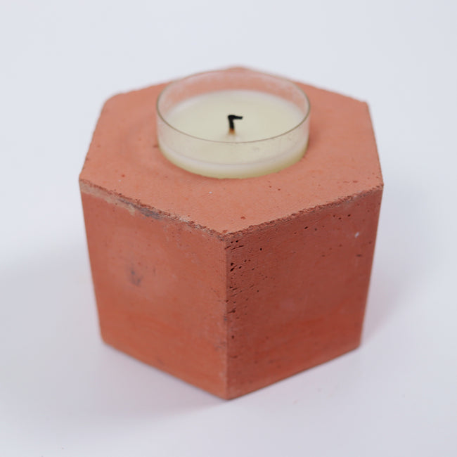 Concrete Tealight Candle